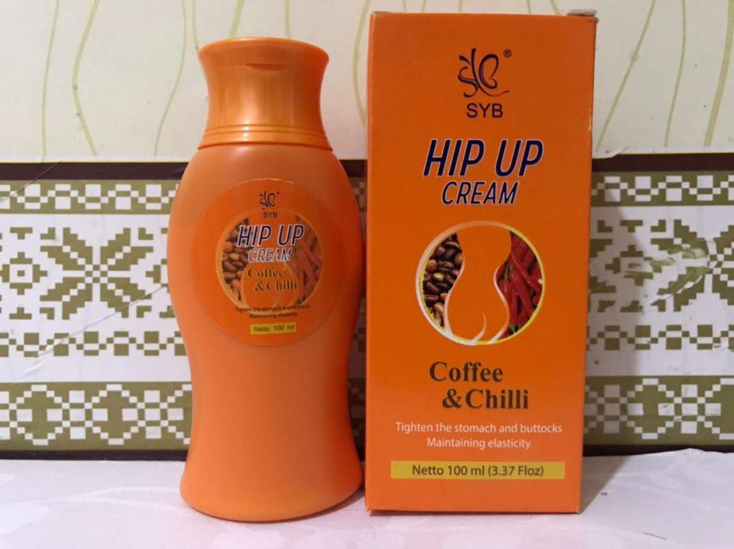 Jual SYB HIP UP CREAM / Hip Up Cream Coffee & Chilli Natural 100