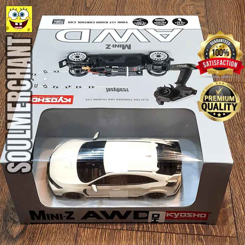 Jual KYOSHO RC MINIZ AWD HONDA CIVIC TYPE R PUTIH di Seller SouLMerchant Cipedes, Kota