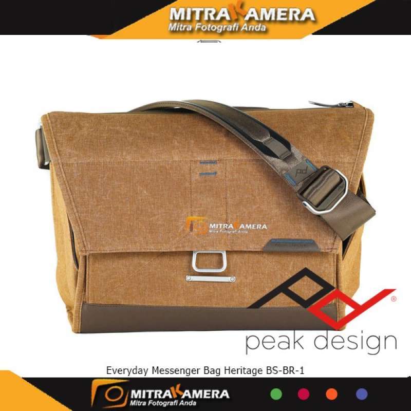Jual Peak Design Everyday Messenger Bag 15 Heritage,Charcoal,Ash,Tan