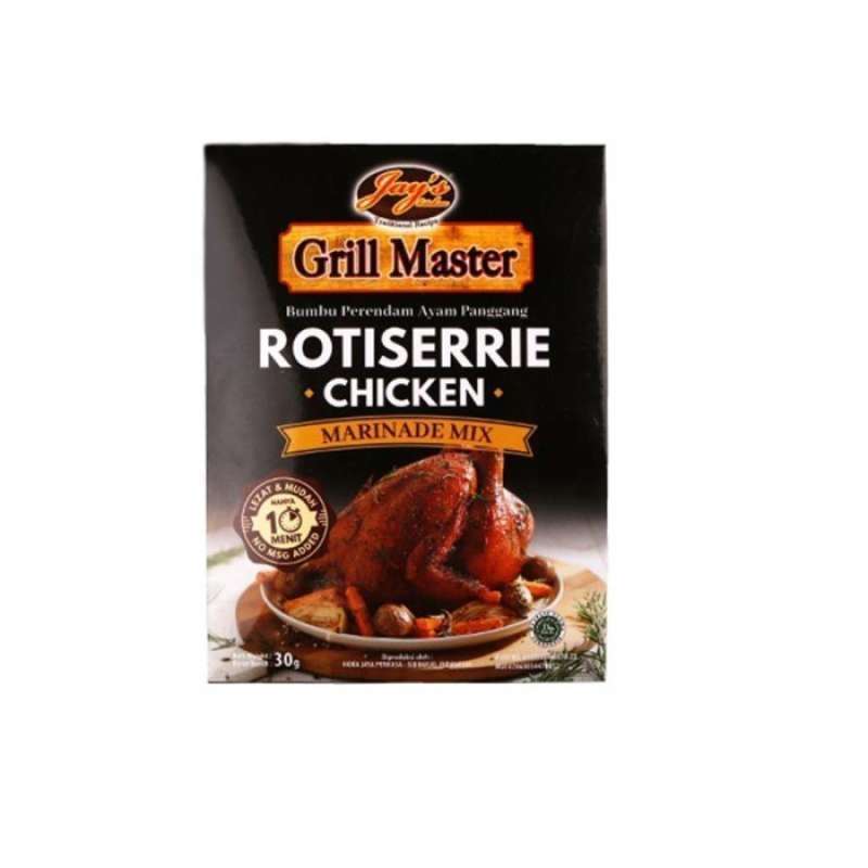 Jual Jays grill master rotisserie chicken 30g di Seller Ranch Market