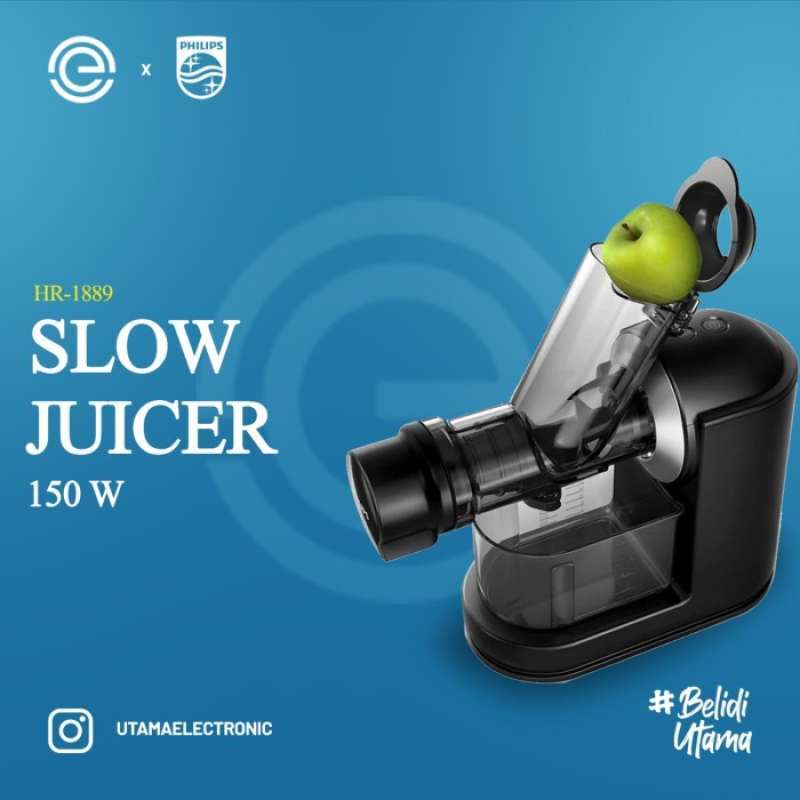 Jual PHILIPS Slow Juicer Masticating HR1889 di Seller KrajanMas Shop