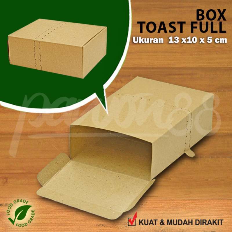 Promo Box Toast - Dus Roti Bakar - Kotak Roti Bakar | FULL - KRAFT ...