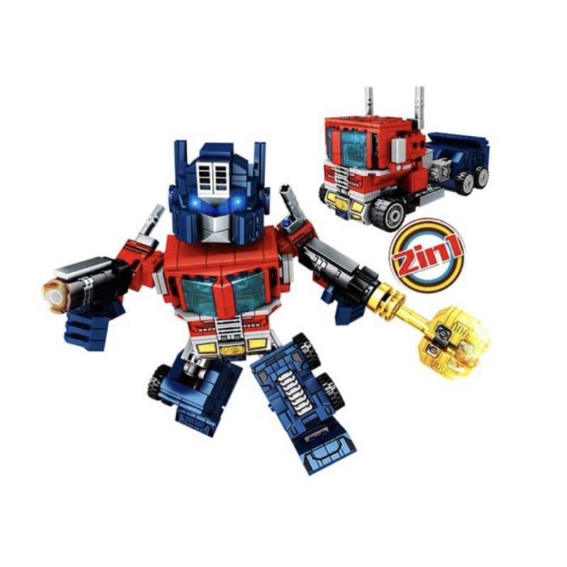 Jual Sy Block Transformer Optimus 567 Pcs - Mainan Anak Brick LEGO Kado ...