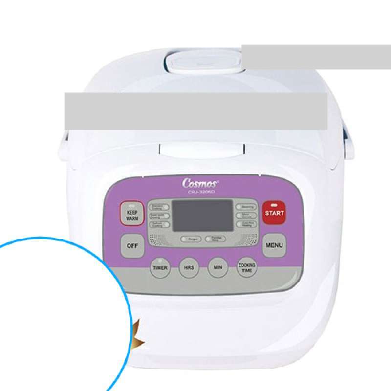 Jual COSMOS CRJ3205D Rice Cooker 2 Liter DIGITAL 10 Fungsi di Seller