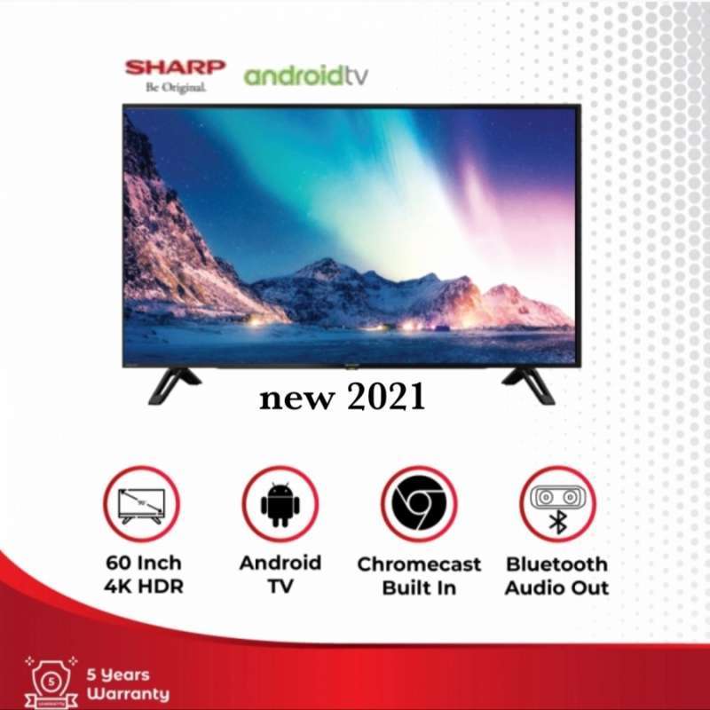 Jual Sharp 60CK1X 4K UHD Smart Android TV /4TC60CK1X di Seller