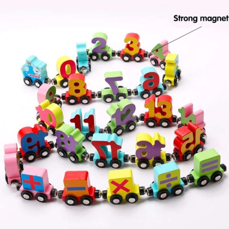 Promo Mainan Edukasi Anak Mobil Magnetic Alfabet ~ MAGNETIC ALPHABET