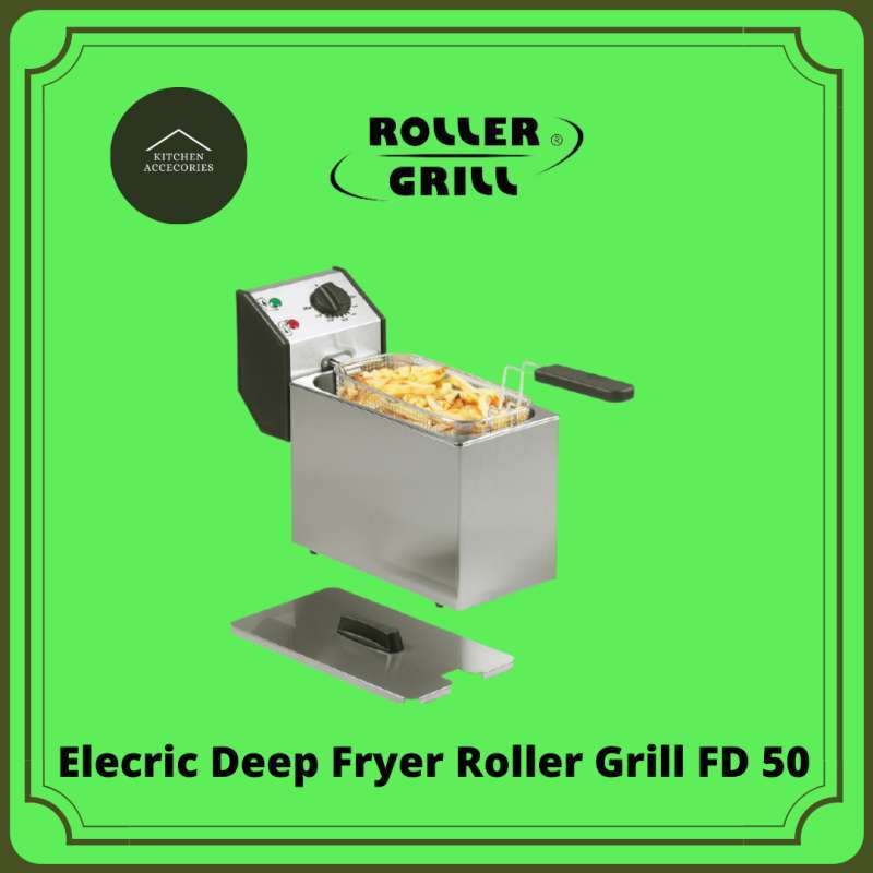 Jual Mesin Electric Deep Fryer ROLLER GRILL FD 50 Fryer 5 Liter di