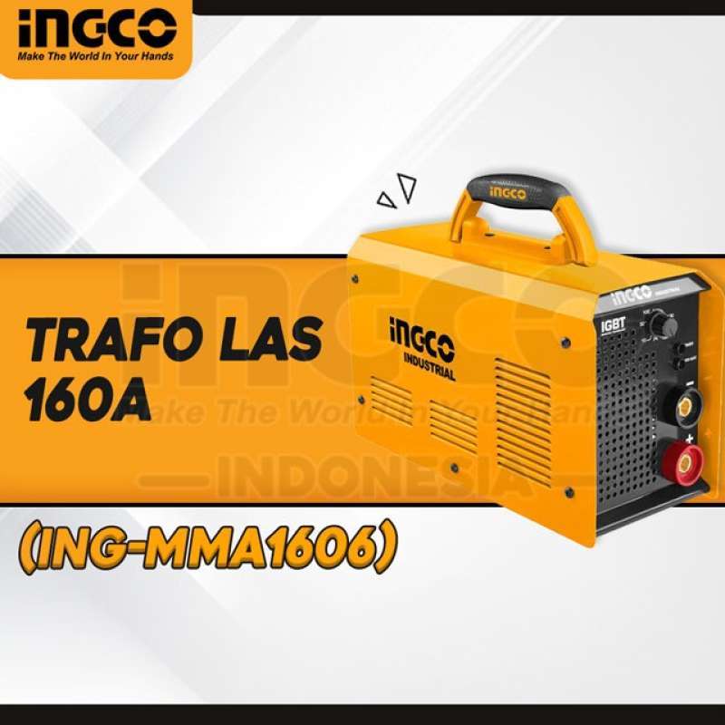Jual Trafo Las 160A Welding Machine INGCO INGMMA1606 di Seller INGCO