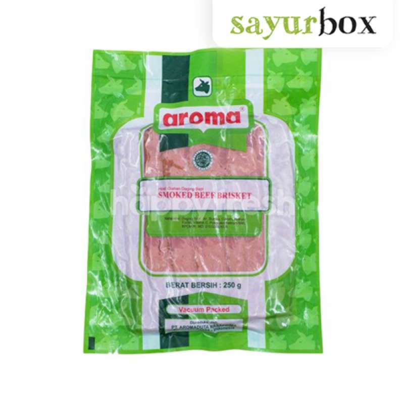 Jual Aroma Smoked Beef Beef Brisket 250 gram Sayurbox JKT di Seller