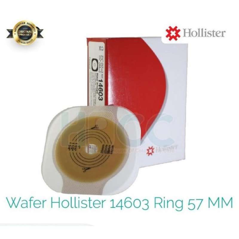Promo OKE Wafer Colostomy Bag Colostomy Bag Hollister Skin barrier