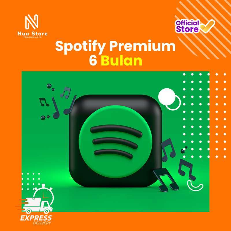 Jual SPOTIFY PREMIUM INDIVIDUAL & FAMILY PLAN 1 Bulan di Seller Nuu