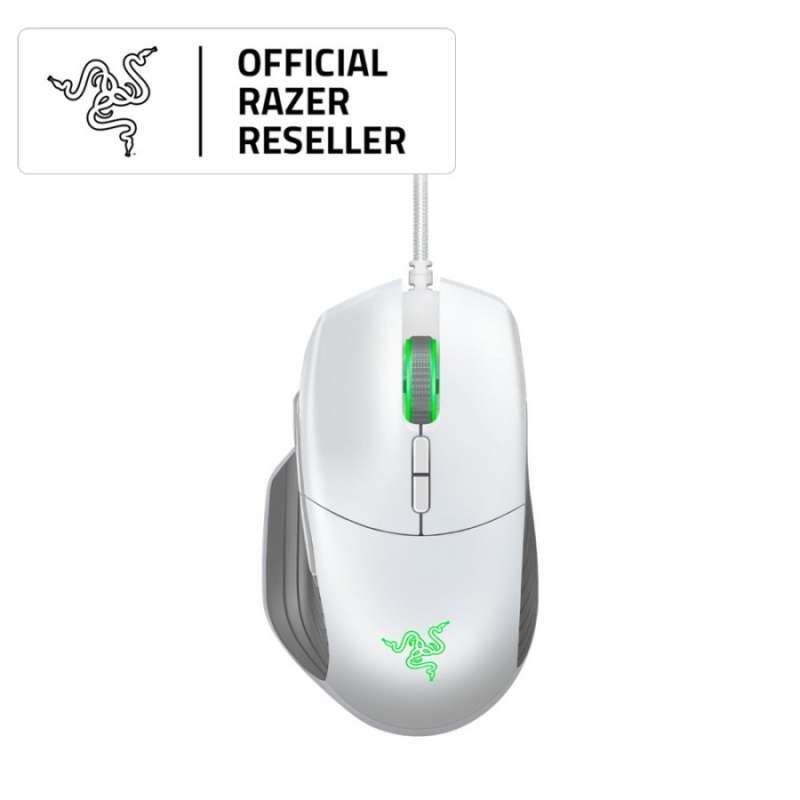 Jual Razer Basilisk Mercury - Gaming Mouse | RZ01-02330300-R3M1 - White ...