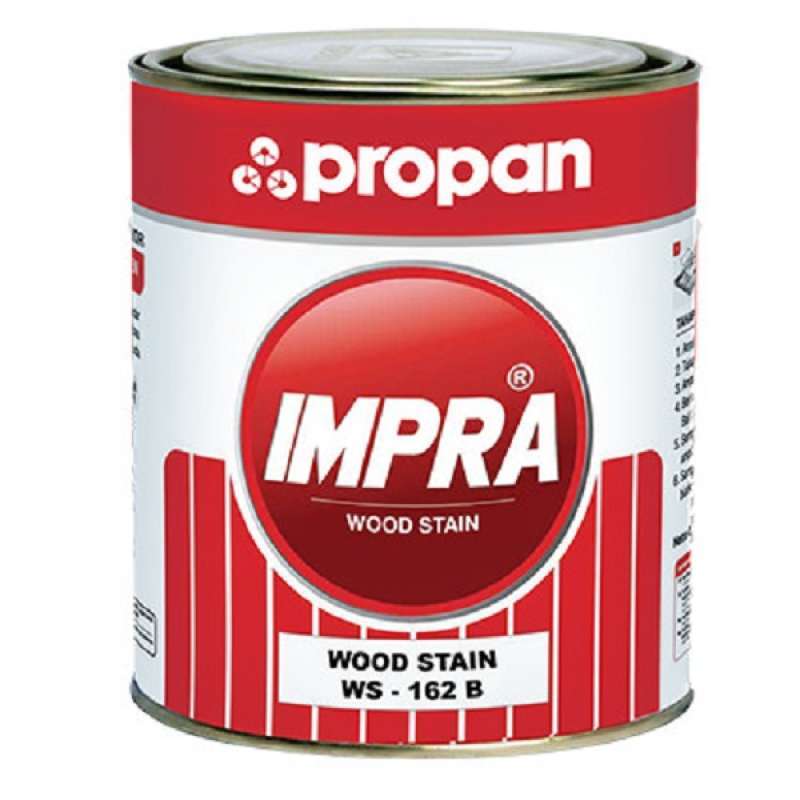 Jual IMPRA WOOD STAIN WS162B PROPAN WARNA KAYU WOODSTAIN WARNA DARK
