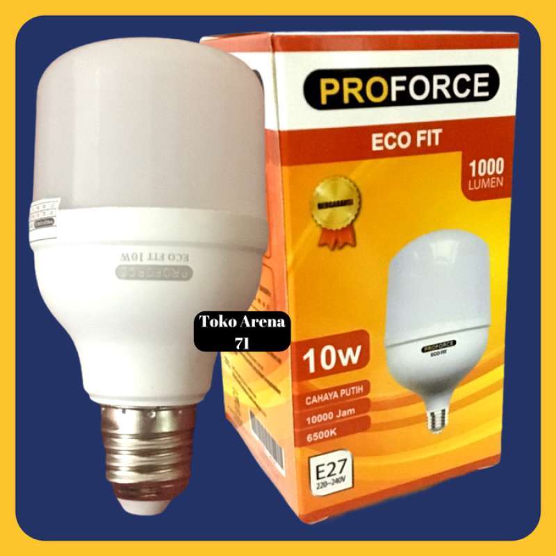 Jual Proforce Eco Fit Lampu Led 10w 10 Watt Sni Resmi Hemat Energi ...