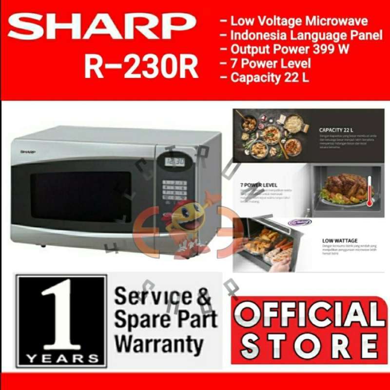 Jual Sharp R230r Microwave Grill Inverter Oven 22 L Di Seller Kumikaze