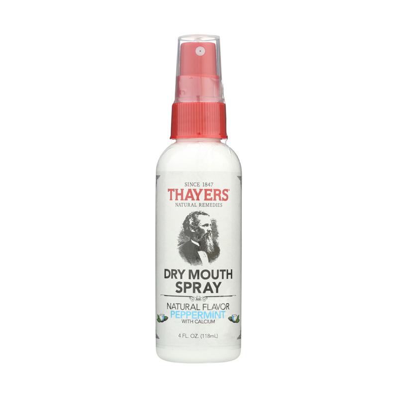 Jual Thayers Natural Flavor Peppermint with Calcium Dry Mouth Spray