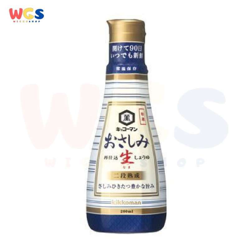 Jual Kikkoman Always Fresh Sashimi Raw Soy Sauce Salty Taste 200ml Di