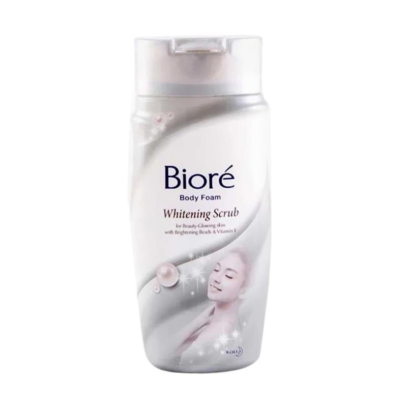 Jual Biore Body Foam Whitening Scrub Sabun Mandi Cair [100 mL] Online