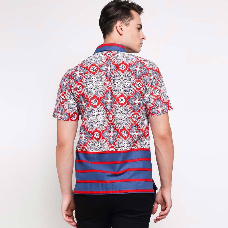 Jual Danar Hadi Batik Motif Ceplok Sekar G anggeng Slim Fit