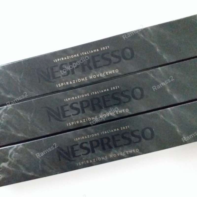 Jual Nespresso Ispirazione Novecento Coffee Capsules Singapore di