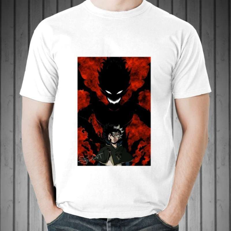 Jual BAJU KAOS ASTA BLACK CLOVER TERBARU BLACK CLOVER Di Seller 