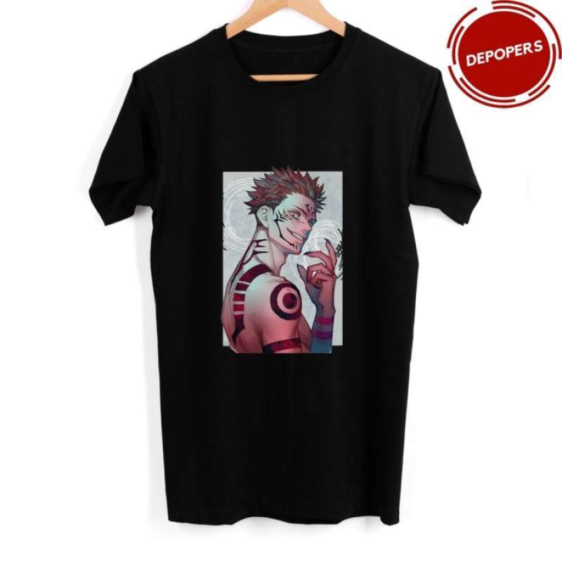 Promo BAJU KAOS ANIME JUJUTSU KAISEN RYOMEN SUKUNA di Seller