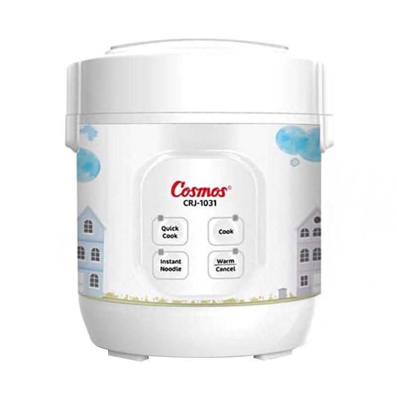 Promo Cosmos CRJ 1031 Digital Mini Rice Cooker Putih Diskon 24 di