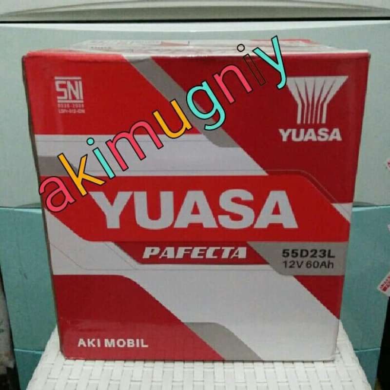 Jual Aki Yuasa Pafecta 55d23l 12v 60ah Aki Basah Mobil Gs Ns Massiv
