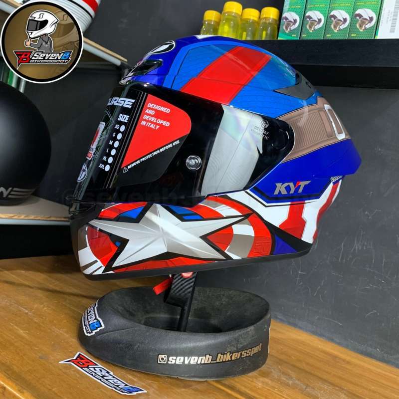 Jual Helm Kyt Tt Course Ttc Marvel Captain America Limited Edition