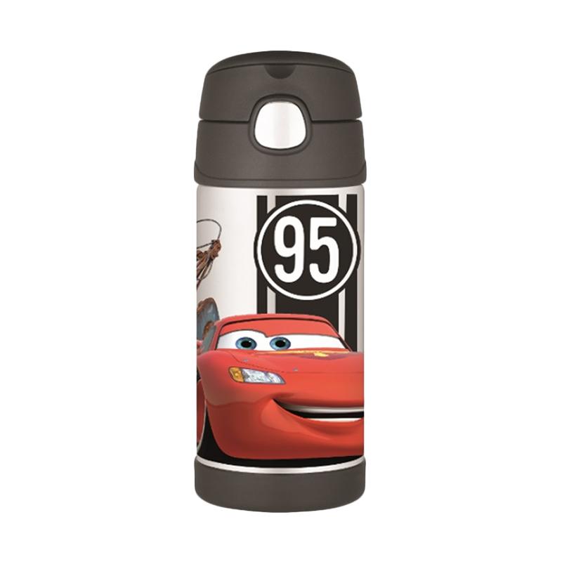 Jual THERMOS Disney Cars Straw Bottle Botol Minum [0.35L] di Seller