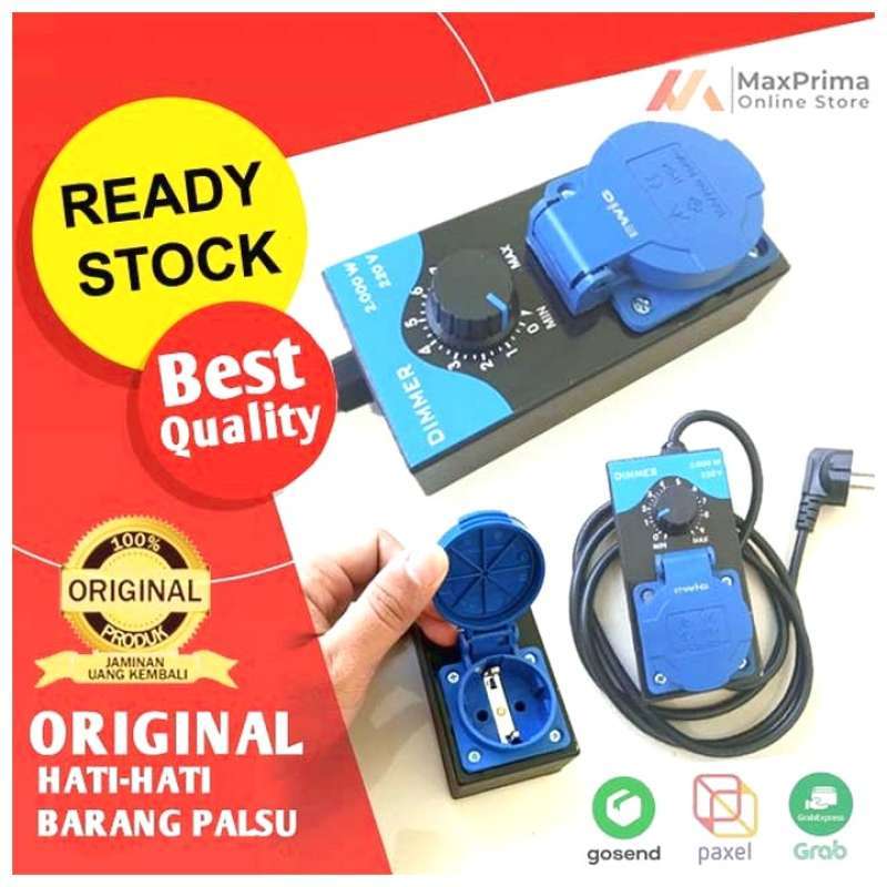 Jual Jual Dimmer Pengatur Kecepatan Bor Gerinda / Dimer Ac 220 Volt