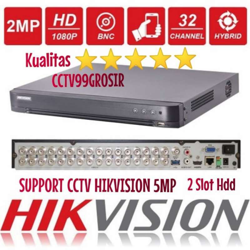 Jual HIKVISION DVR DS-7232HQHI-K2 32CH TURBO HD 32 CHANNEL - 7232HQHI