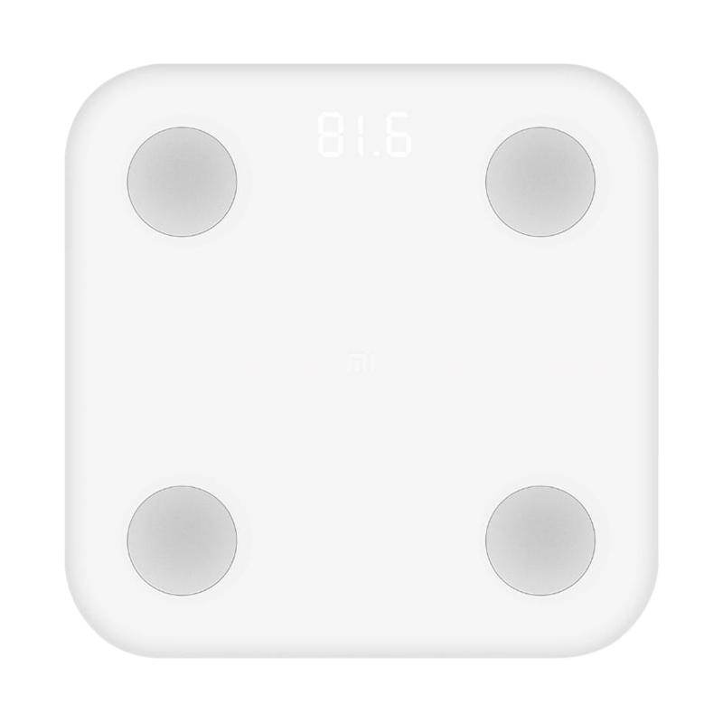 Promo Xiaomi New Mi Body Fat Smart Scale Version 2 with LED Display Timbangan [Original] Diskon