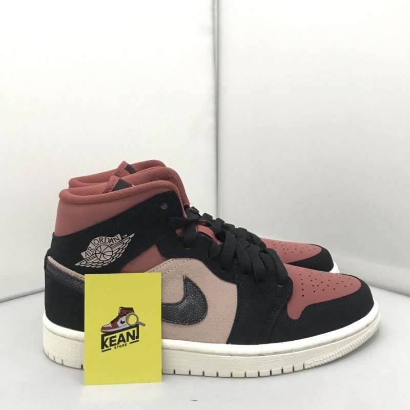 air jordan 1 mid rust pink