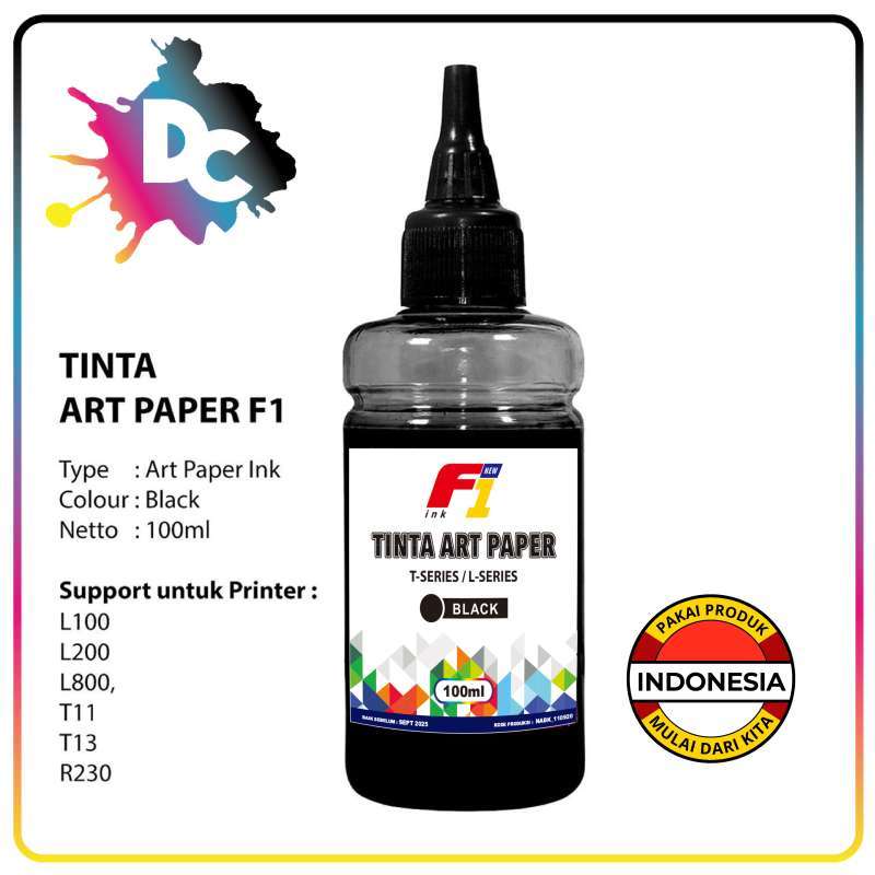 Jual Tinta Art Paper Epson F1 ink 100ml di Seller Dunia Cetak Kota