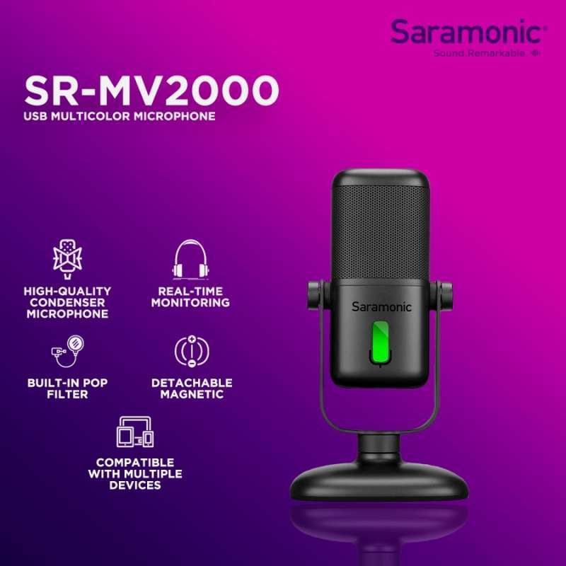 Saramonic SR-MV2000 USB Mic For Podcasting | Amsterdam