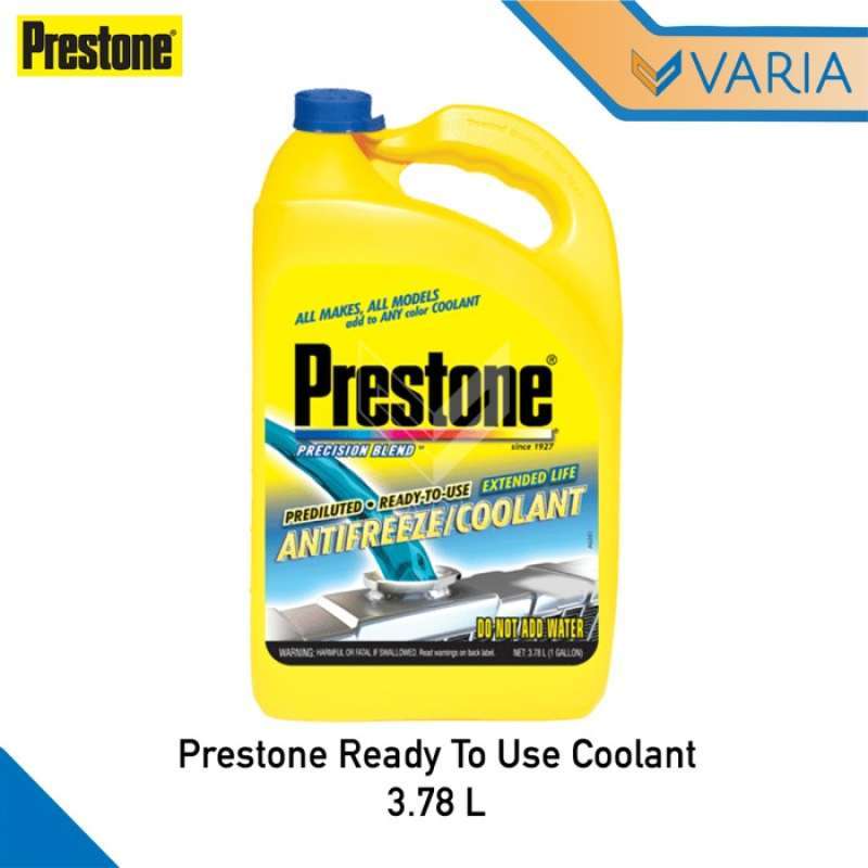 Jual Prestone Ready To Use Radiator Antifreeze Coolant 3.78 L 1 Gallon Biru di Seller Varia