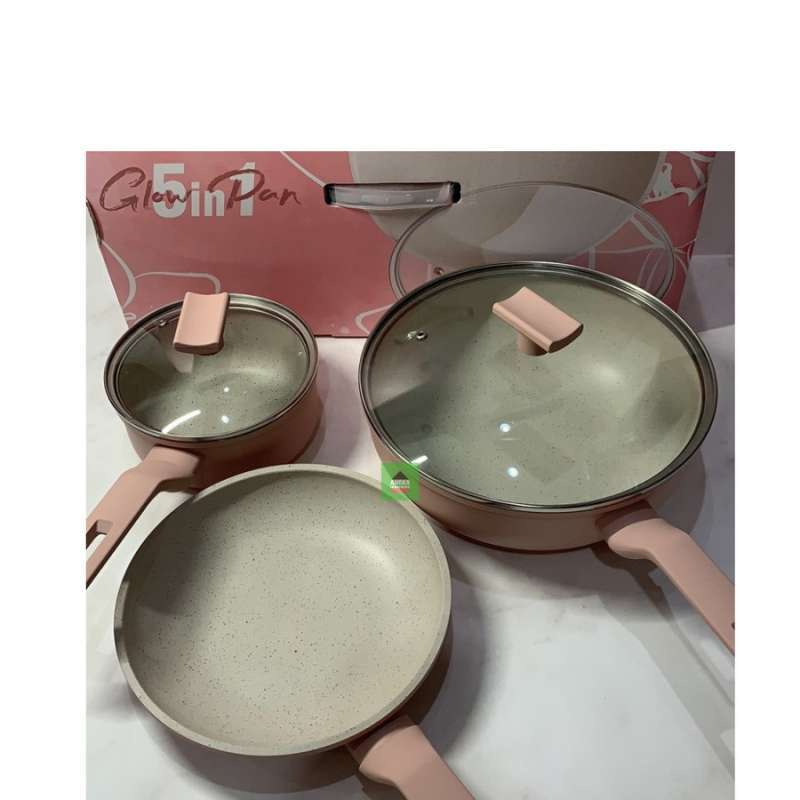 Promo Glow Pan Series Frypan Wok Pan Sauce Pan Stein Cookware di Seller
