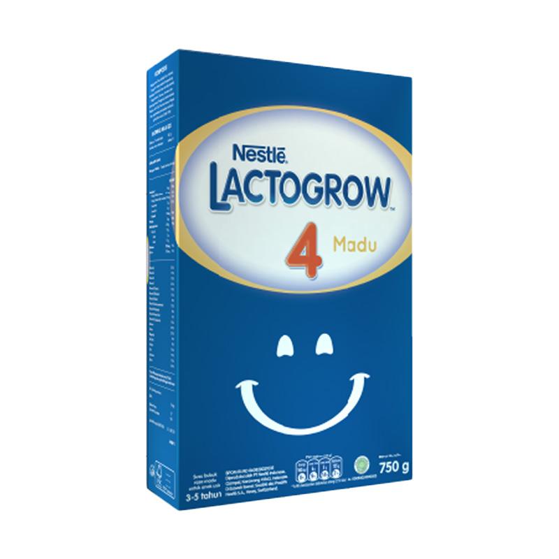 Jual Nestle Lactogrow 4 Madu 750gr - Susu Pertumbuhan Tahap 4 (3-5