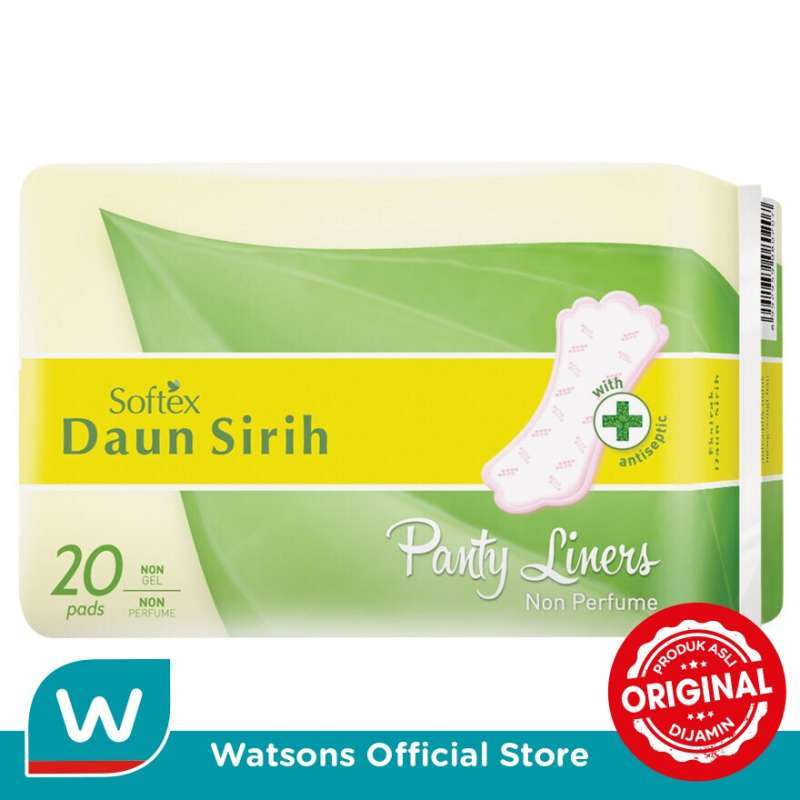 Jual SOFTEX Pantyliner Daun Sirih 20s di Seller WATSONS Official Store