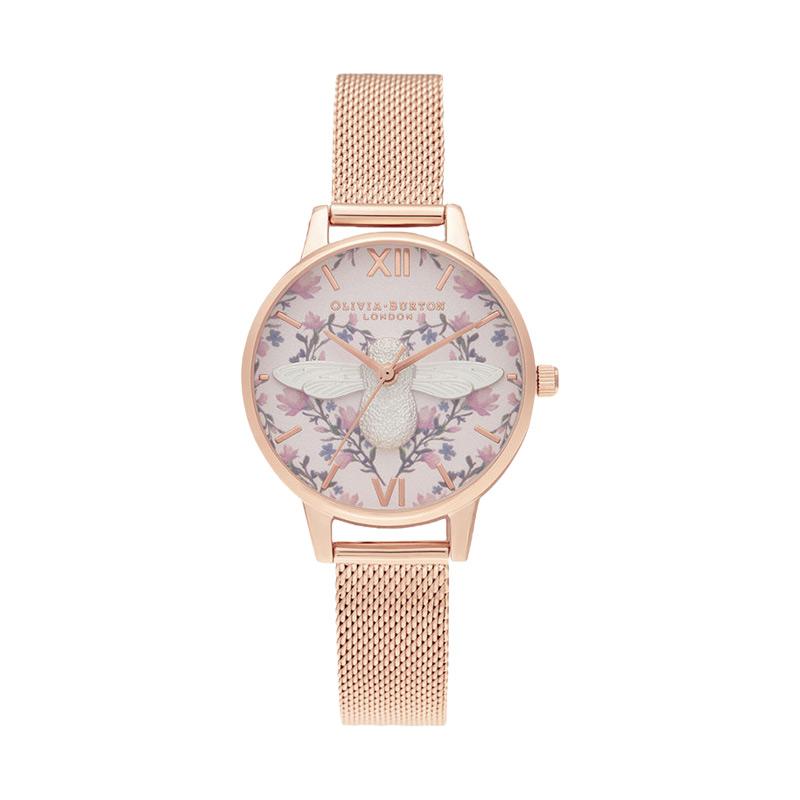 Jual Olivia Burton OB16AM166 Mea   nt to Bee Plated Blush