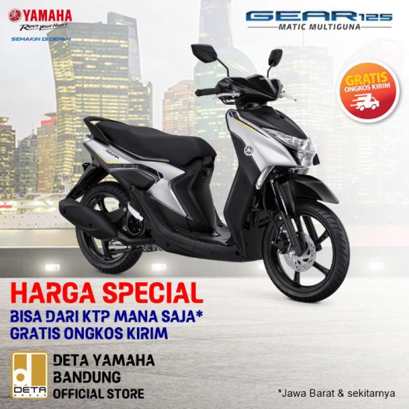 Jual Yamaha Gear 125 Standard Version Sepeda Motor [VIN 2022/ OTR Jawa