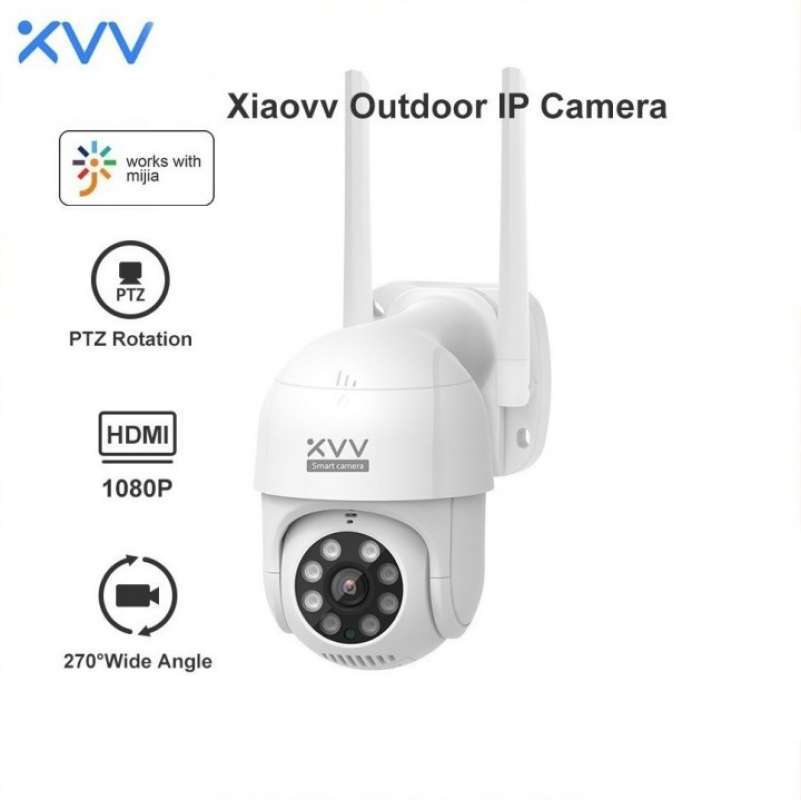 Promo Xiaovv P1 - Outdoor Ptz Camera 2k - Kamera Ip Cctv 2k Fhd Night ...