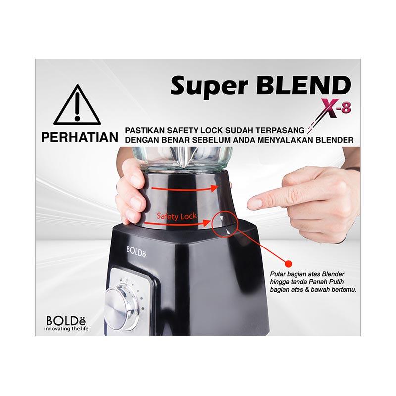 Promo Bolde Super Blend X8 Blender Diskon 24 Di Seller Jakarta Housewares Pegadungan, Kota