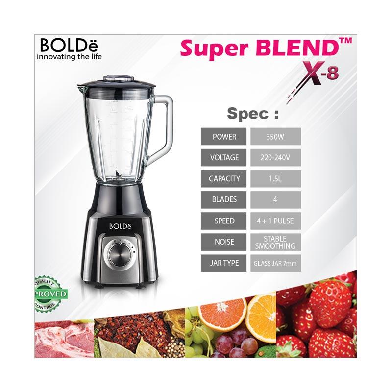 Promo Bolde Super Blend X8 Blender Diskon 24 Di Seller Jakarta Housewares Pegadungan, Kota