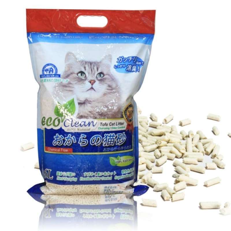 Jual Tofu Eco Clean Cat Litter 6L Pasir Organik Kucing di Seller