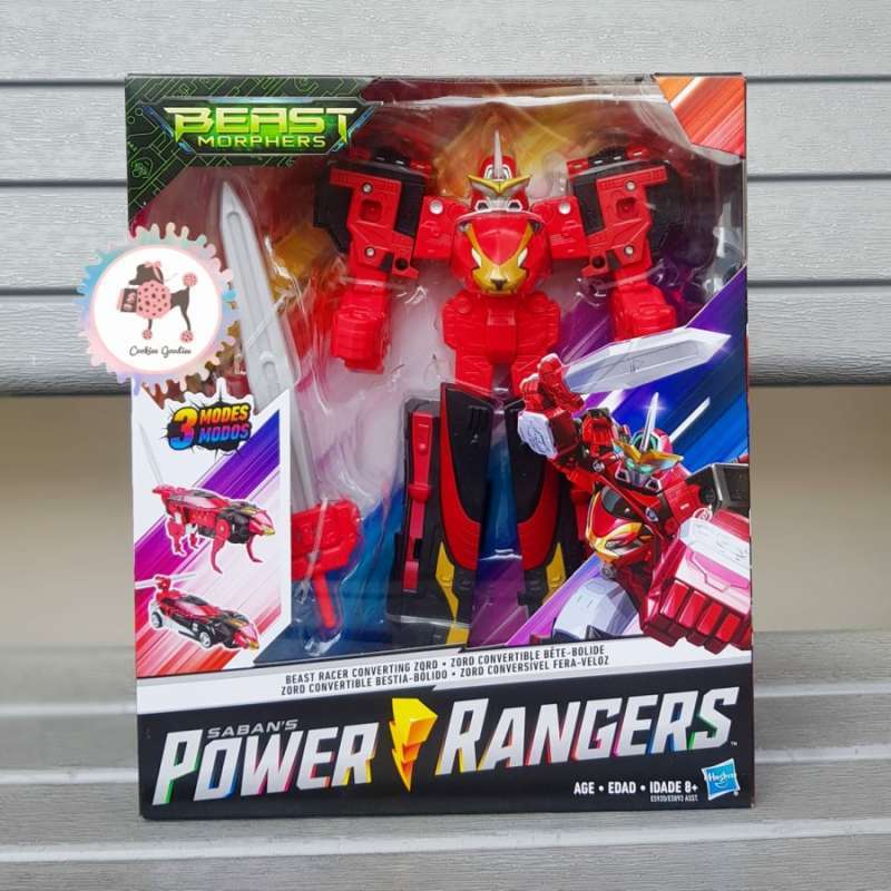 Figurine Power Rangers Beast Morphers - Zord Convertible Beast-Jet Hasbro - Neuve Sous Blister