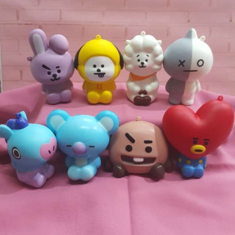 Promo Gratis Ongkir Squishy Murah Cute Bt21 Character Series By Vj Promo Gratis Ongkir Squishy Murah Cute Bt21 Character Series By Vj