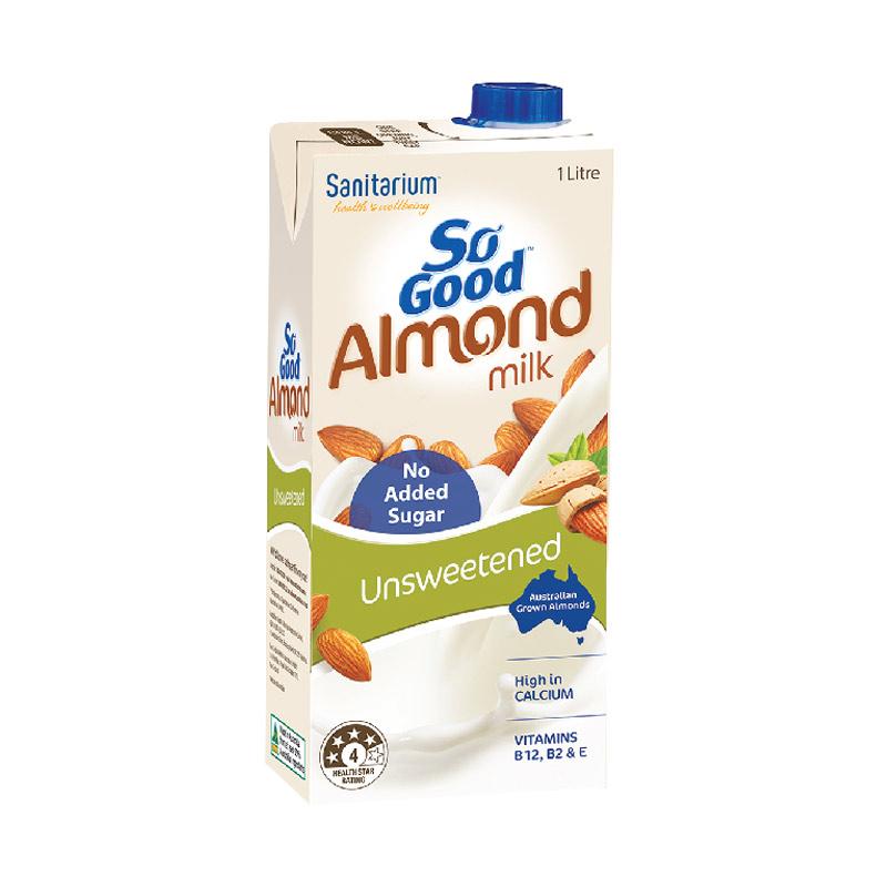 So Good High Protein Almond Milk Sanitarium Health Food