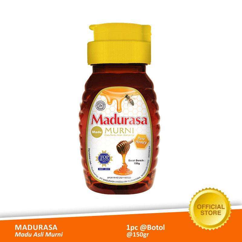 Jual Madurasa Asli Murni Madu [150 g/ Kemasan Botol Pet] / 50 Botol di ...